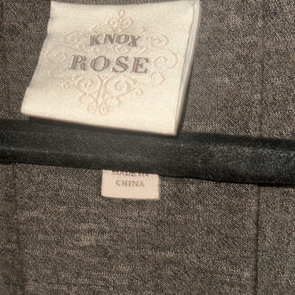 Knox Rose Metallic Embellished Loden Green Sleeveless Top - Large - Picture 3 of 6